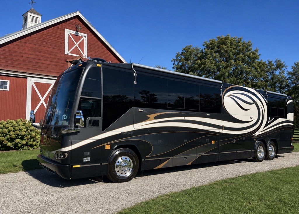 2005 Prevost LIBERTY ELEGANT LADY H 3 45 DOUBLE SLIDE in dayton OH