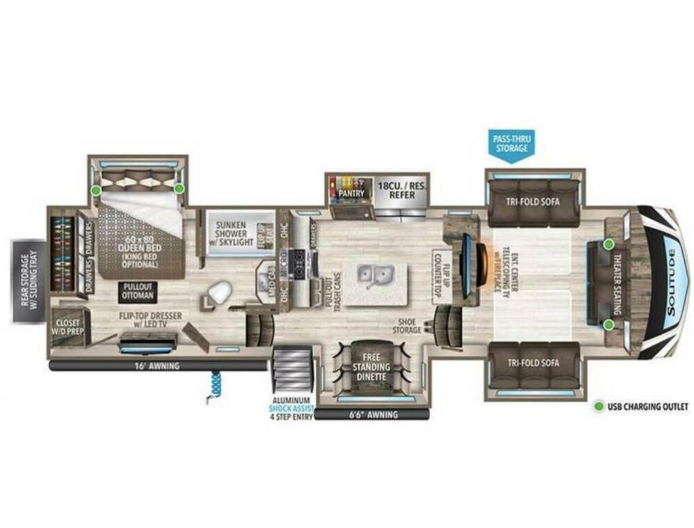 2021 Grand Design SOLITUDE 346FLS in linden TN