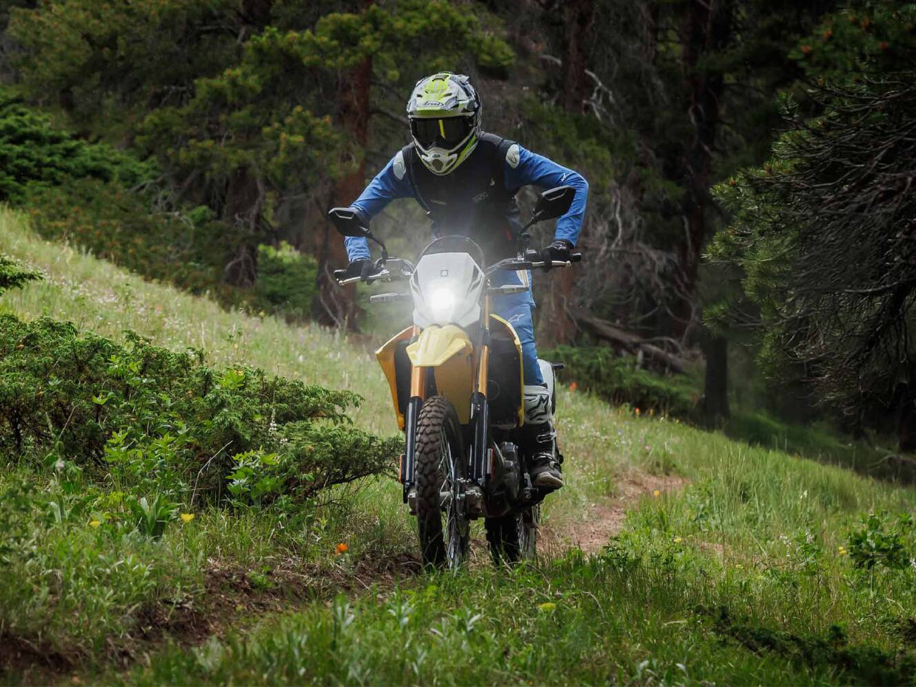 A photo of this 2025 Suzuki DR-Z4S