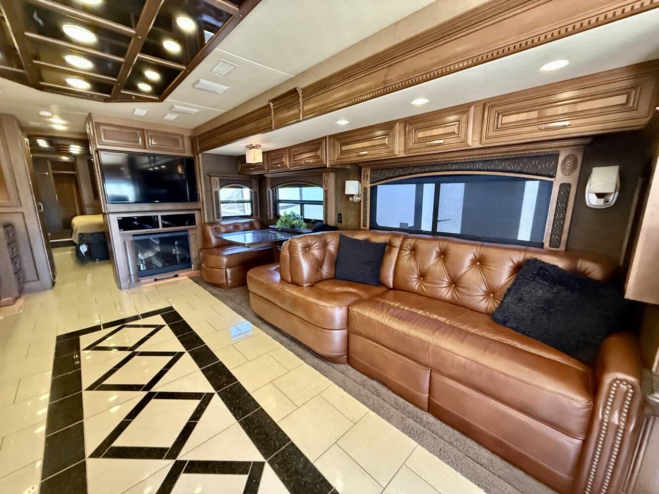 A photo of this 2013 Entegra Coach CORNERSTONE 45K