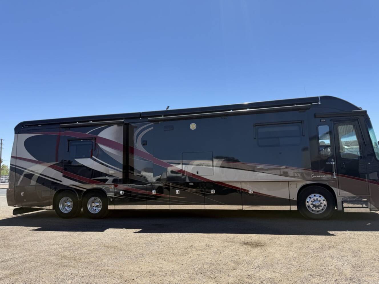 A photo of this 2013 Entegra Coach CORNERSTONE 45K