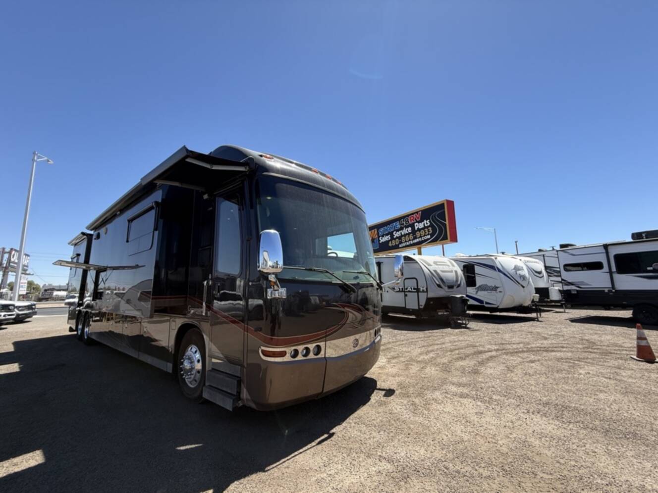 A photo of this 2013 Entegra Coach CORNERSTONE 45K
