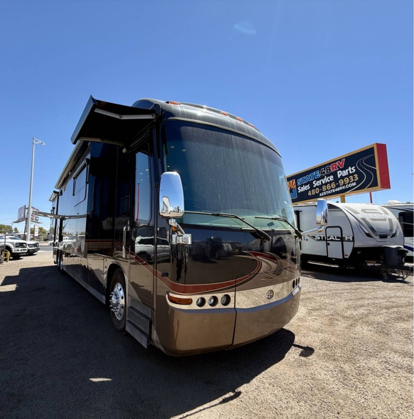 A photo of this 2013 Entegra Coach CORNERSTONE 45K
