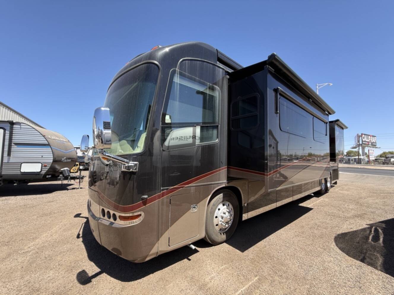 A photo of this 2013 Entegra Coach CORNERSTONE 45K