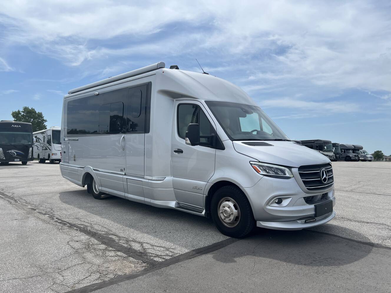A photo of this 2023 Airstream Atlas Tommy Bahama E1