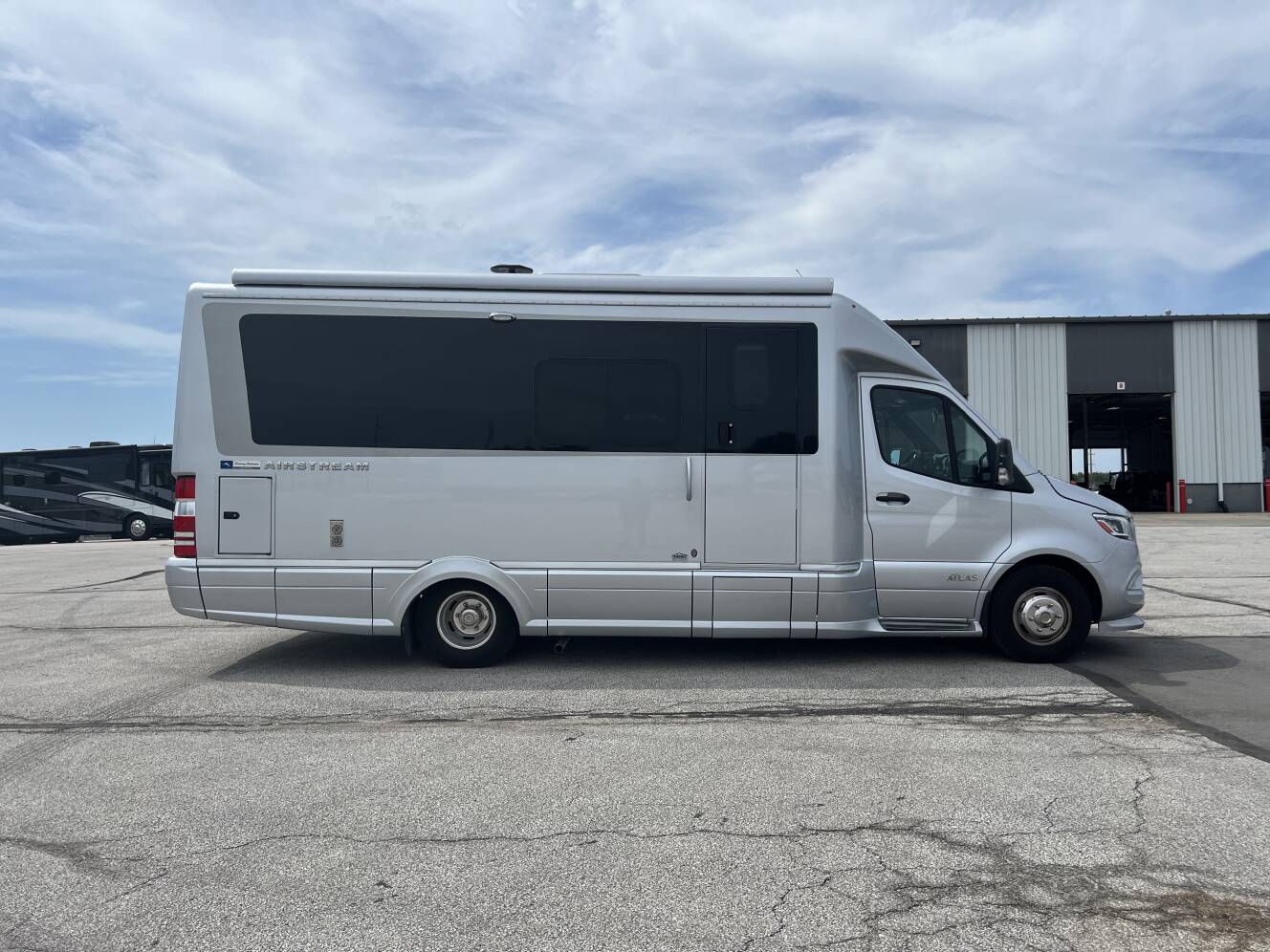 A photo of this 2023 Airstream Atlas Tommy Bahama E1