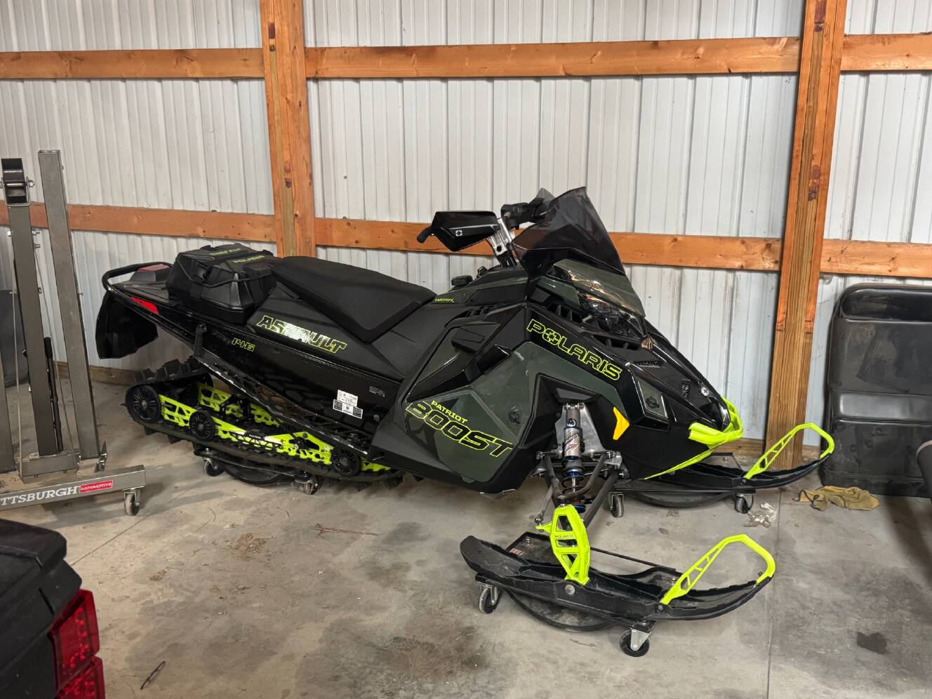 A photo of this 2024 Polaris Patriot Boost Switchback Assault 146 SC ES