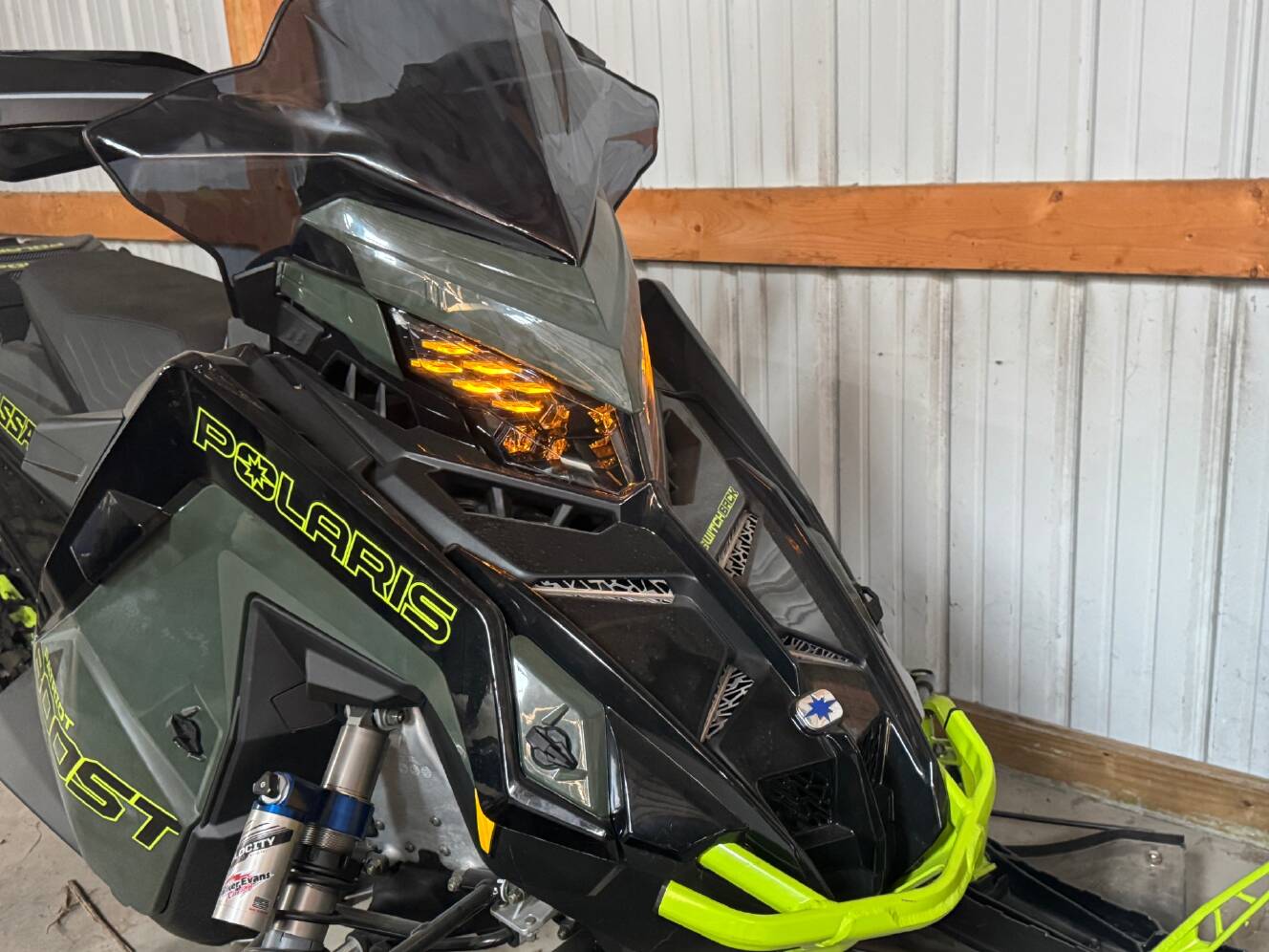 A photo of this 2024 Polaris Patriot Boost Switchback Assault 146 SC ES