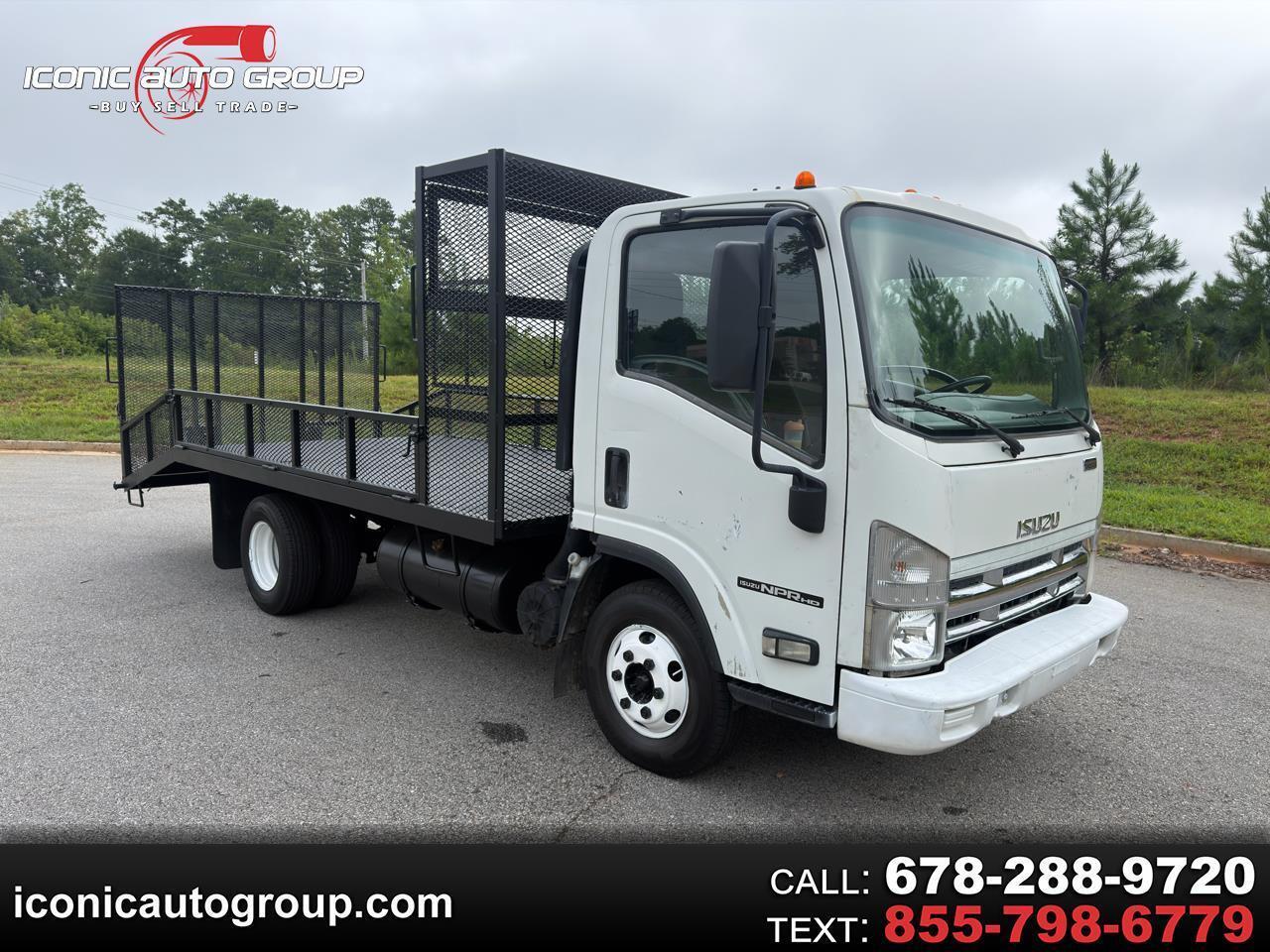 2009 ISUZU NPR LOW MILES 16' OPEN LANDSCAPE BED in Buford, GA