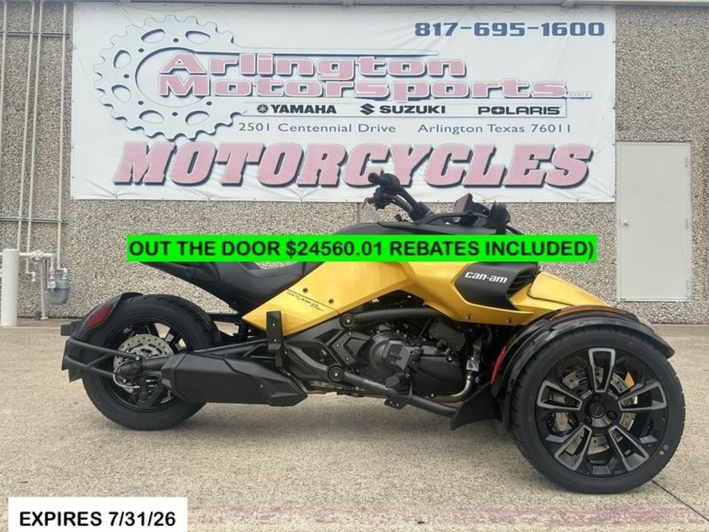 2026 Can-Am Spyder F3-S F3-S in Arlington, TX