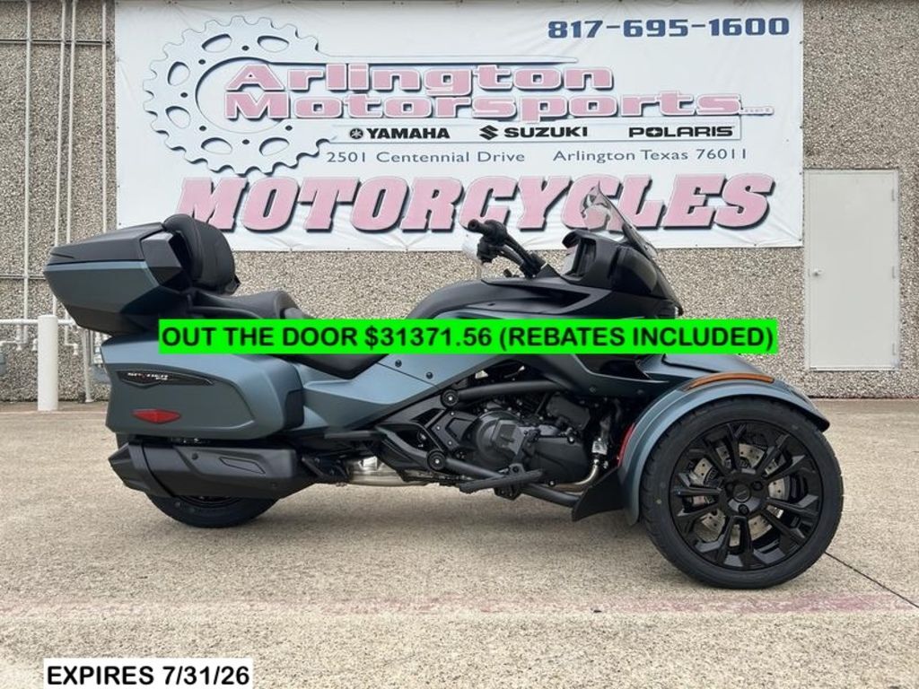 2026 Can-Am Spyder F3 Limited Dark F3 LIMITED in Arlington, TX