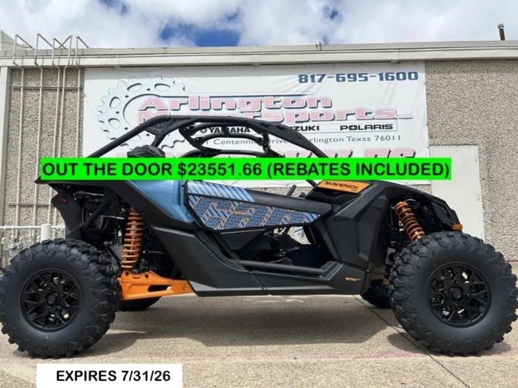 2026 Can-Am Maverick X3 DS Turbo Scandi Blue & Orange Crush in arlington TX