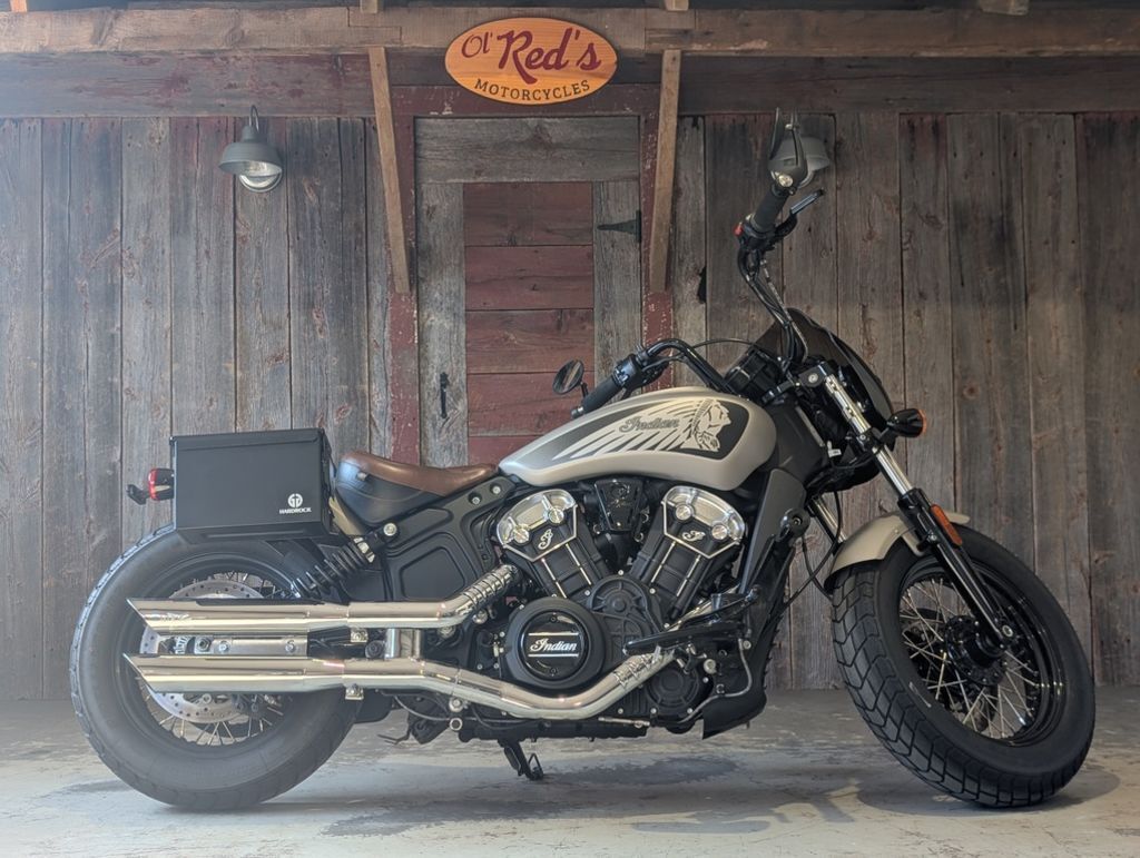 2024 Indian Motorcycle® Scout® Bobber Twenty ABS Silver Quartz Smoke BOBBER TWENTY in Simpsonville, SC