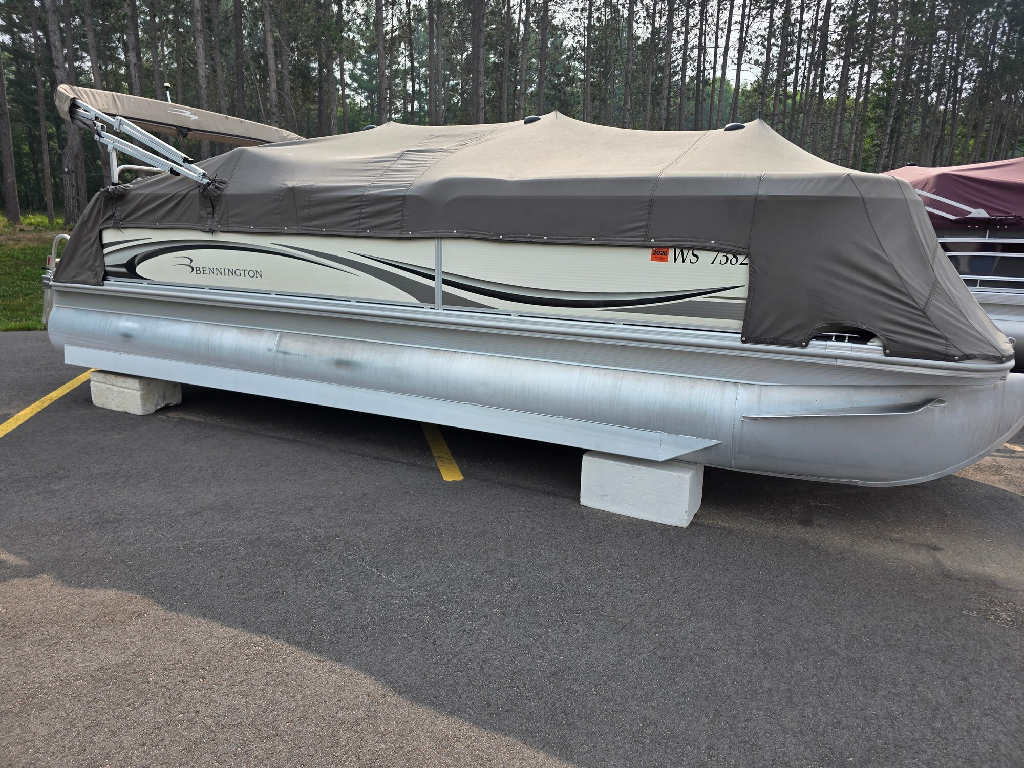 2008 Bennington 2275RL SPS TRI in three lakes WI