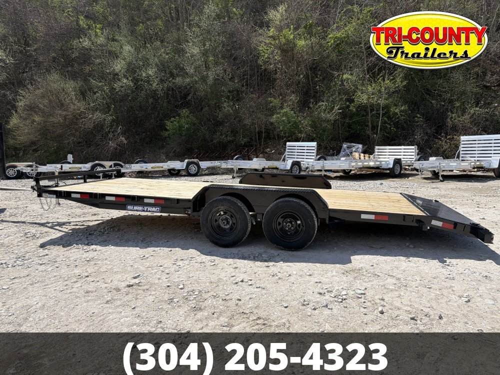 2026 Sure-Trac 7X20 (18+2) 7K C-CHANNEL CAR HAULER in Beaver, WV