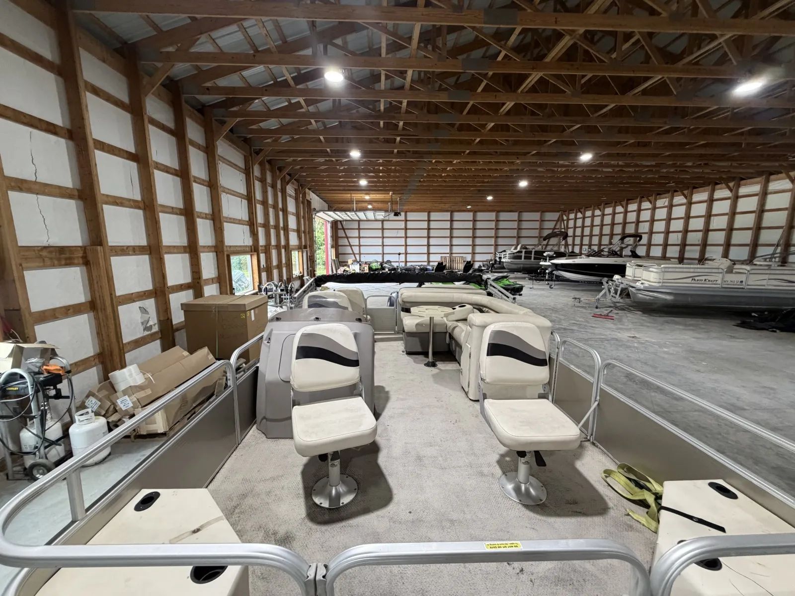 2013 Godfrey SWEETWATER 2086BF 40HP NEW BUNK TRAILER SWEETWATER 2086 2486 SFL in detroit lakes MN