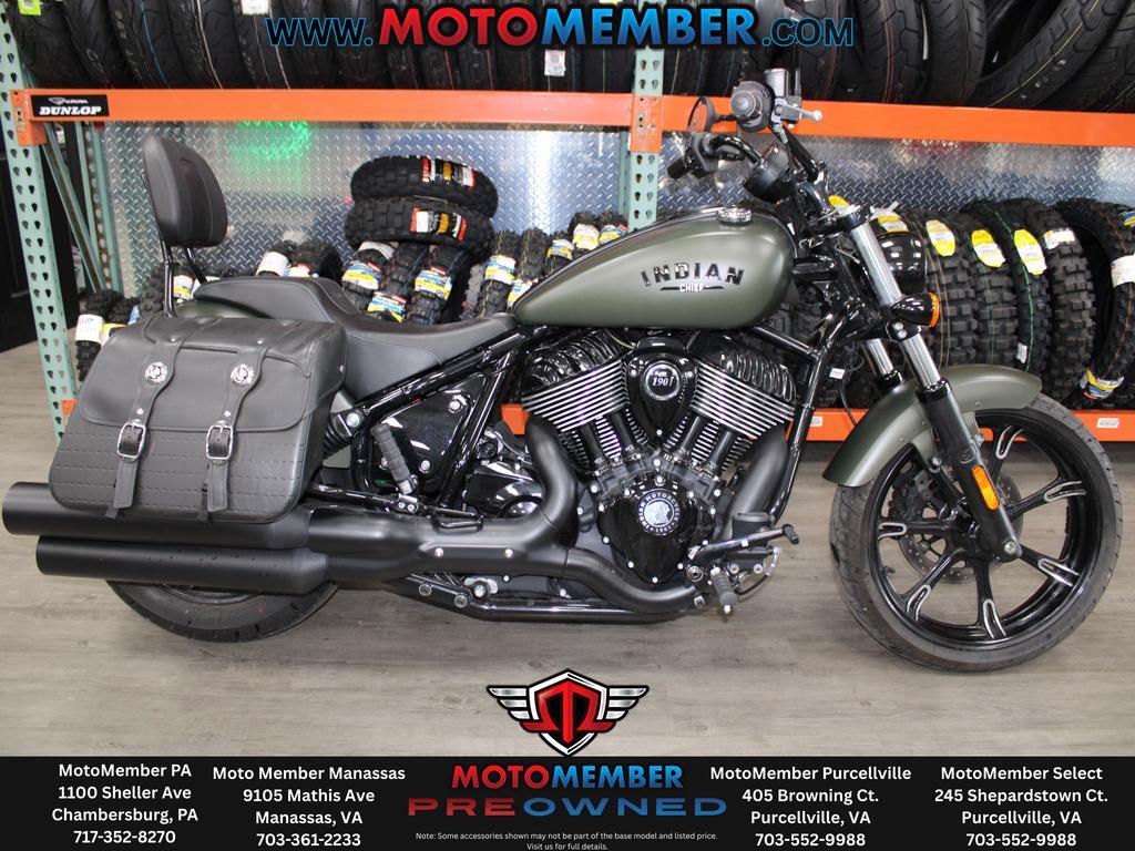 2023 Indian Motorcycle CHIEF DARK HORSE SAGEBRUSH SMOKE DARK HORSE in Chambersburg, PA