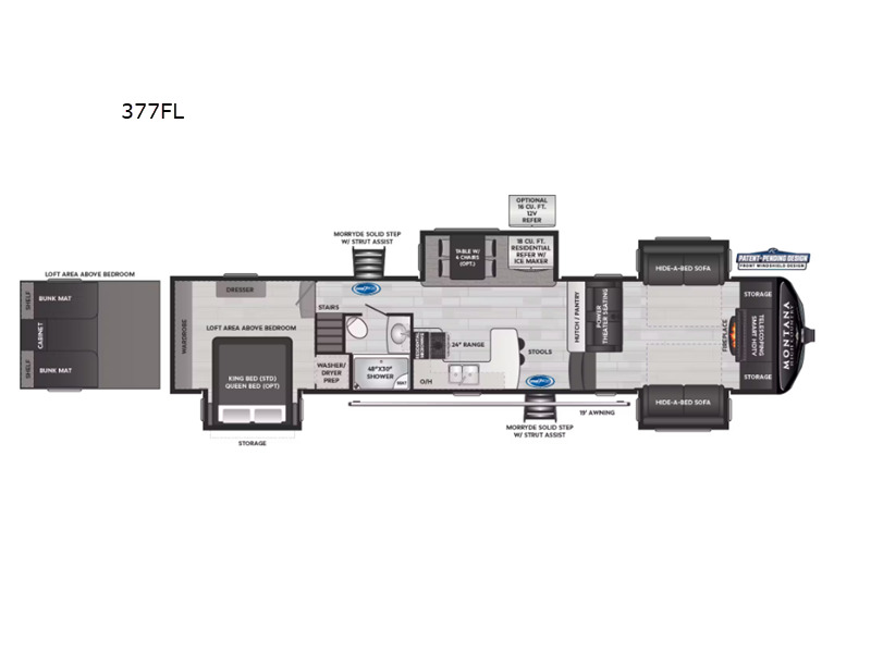 2024 Keystone Rv Montana High Country 377FL in acworth GA