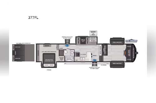 2024 Keystone Rv Montana High Country 377FL in acworth GA