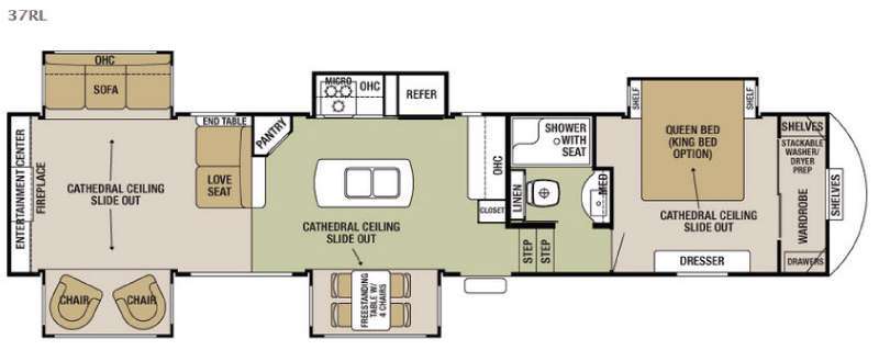 2017 Forest River Rv Cedar Creek Silverback 37RL in shawnee OK