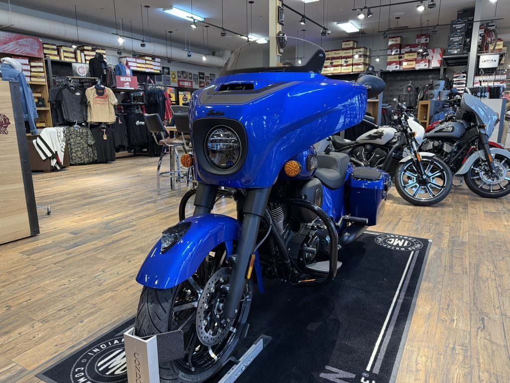 2026 Indian Motorcycle® Chieftain® Dark Horse® w/PowerBand Audio Deep Blue Me DARK HORSE in Sturgis, SD