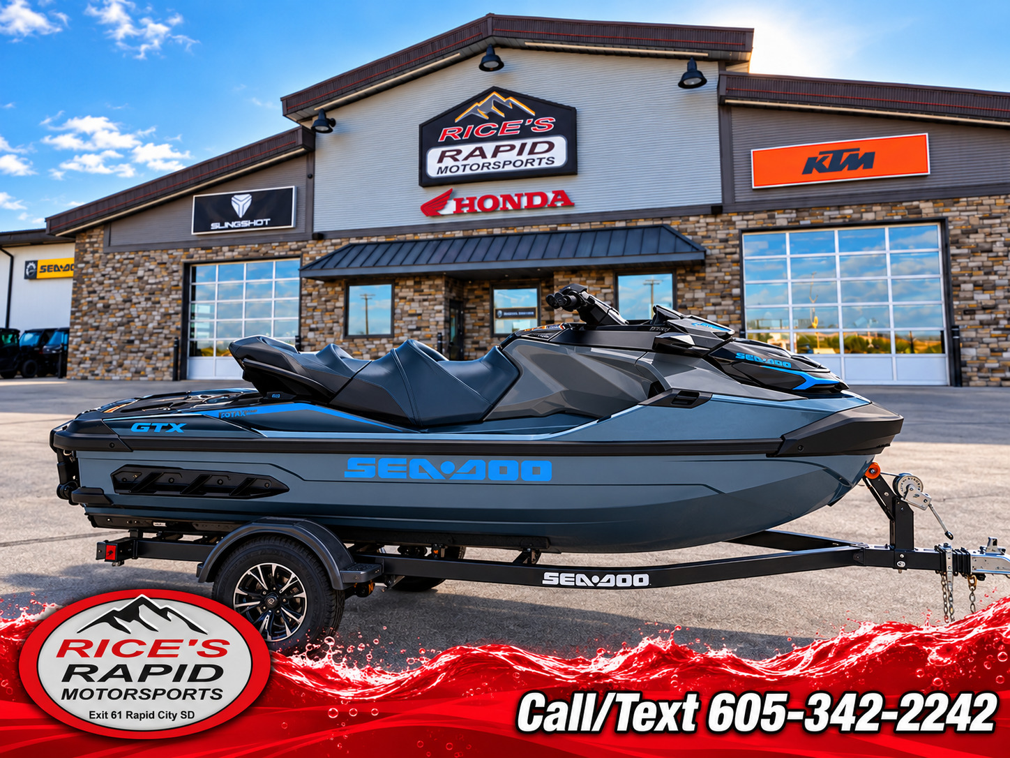 2026 Sea-Doo GTX 230 + iDF, iBR 300 in