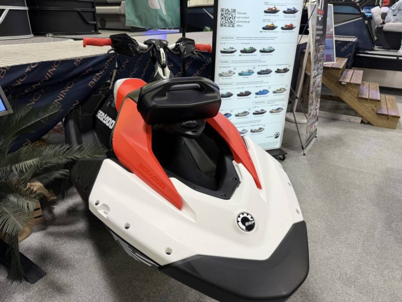 A photo of this 2026 Sea-Doo Spark Trixx for 1 Rotax® 900 ACE - 90 iBR and Au