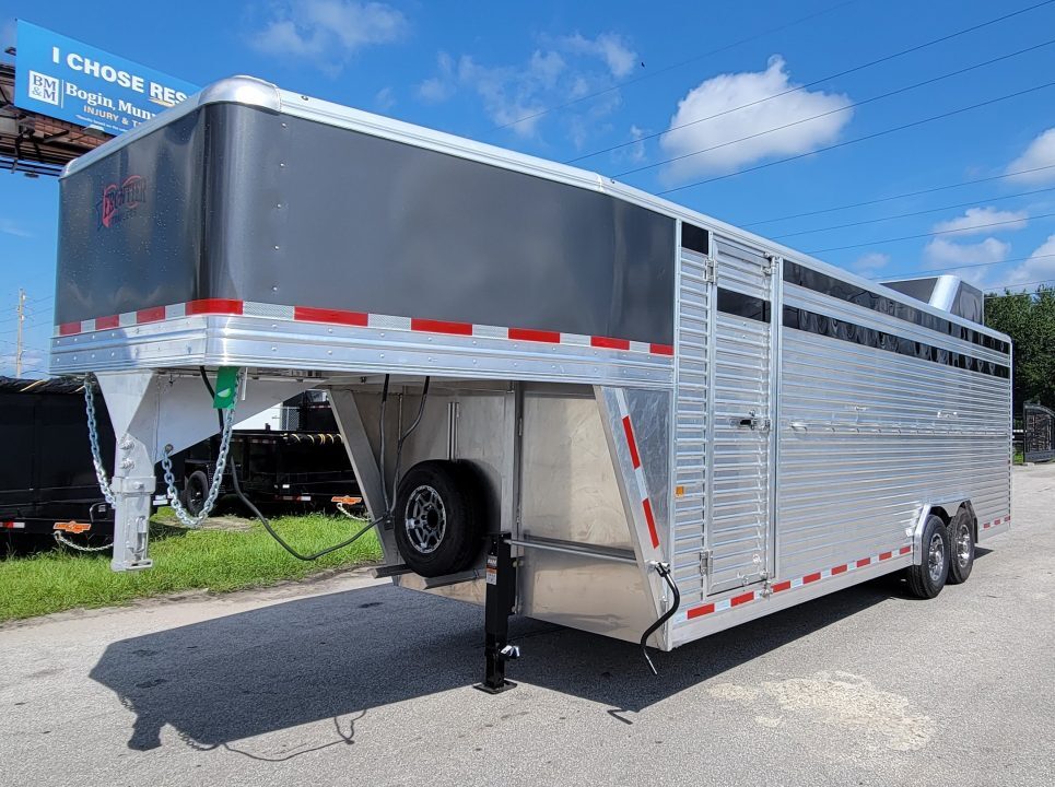2024 Frontier Trailers LIVESTOCK GN 8X24 in Saint Cloud, FL