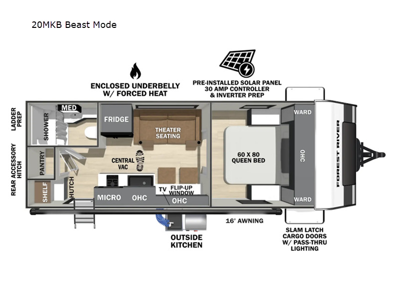 2027 Forest River Rv IBEX 20MKB in batavia OH