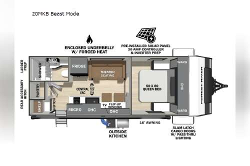 2027 Forest River Rv IBEX 20MKB in batavia OH