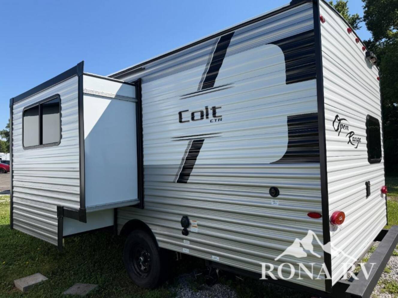 A photo of this 2027 Open Range Rv Colt 17DBS