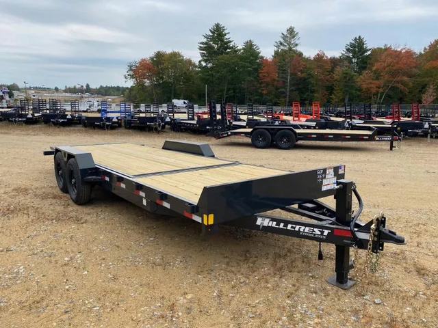 2026 HILLCREST 7X16+6 Powder Coated 14K Partial Tilt Equipment Tr in Loudon, NH