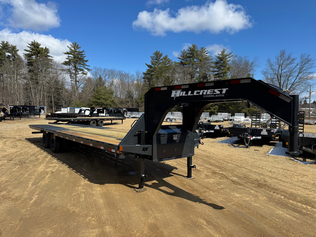 2026 HILLCREST 8.5x20+12 Deckover 22.9K Gooseneck Equipment Trail in Loudon, NH