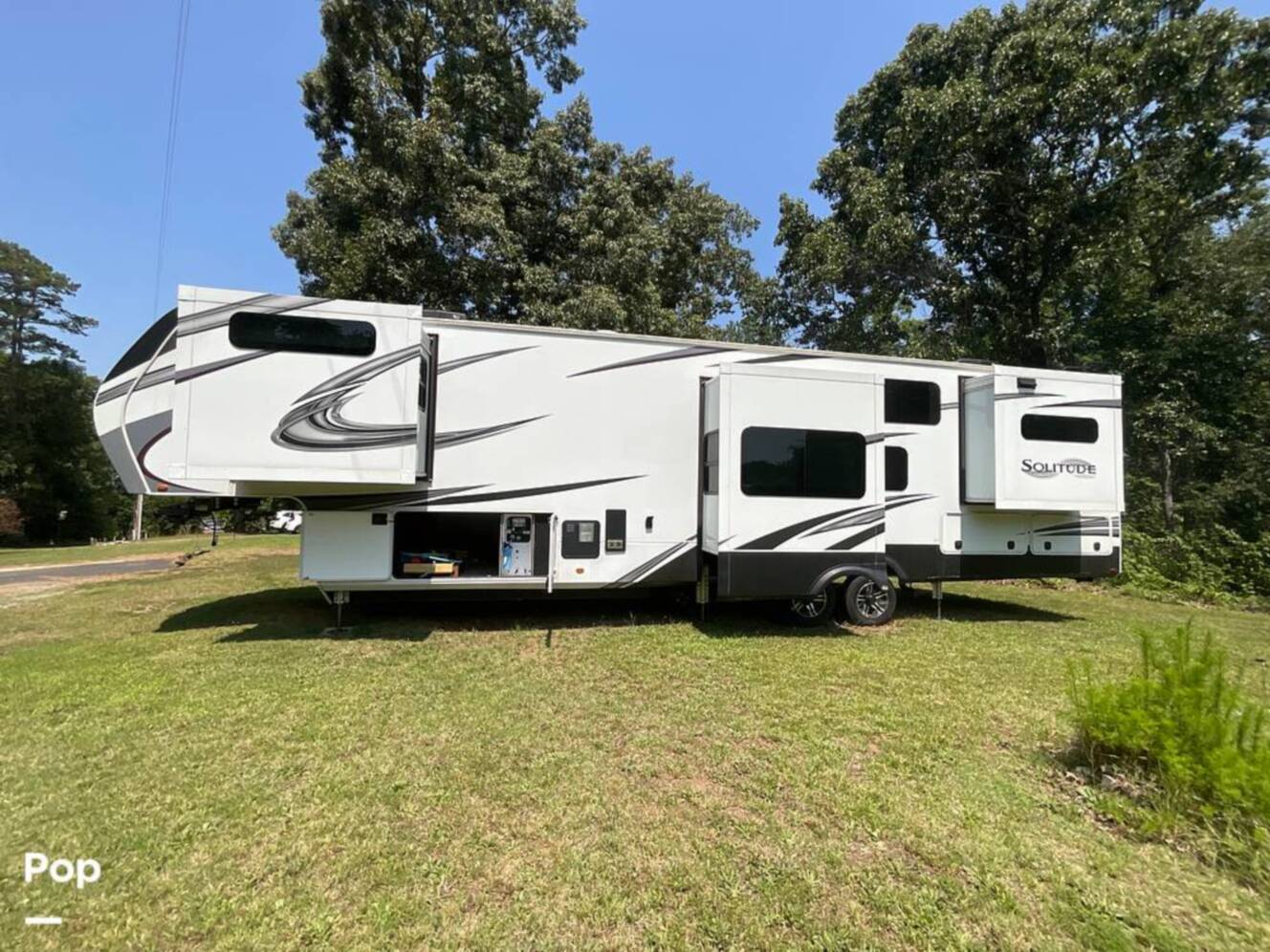 A photo of this 2022 Grand Design Solitude 390RK