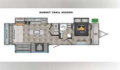 2024 Crossroads SUNSET TRAIL SUPER LITE 330SI RV