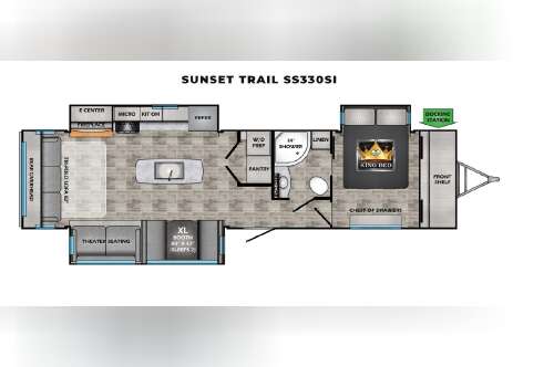 2024 Crossroads SUNSET TRAIL 330SI in pittsburg TX