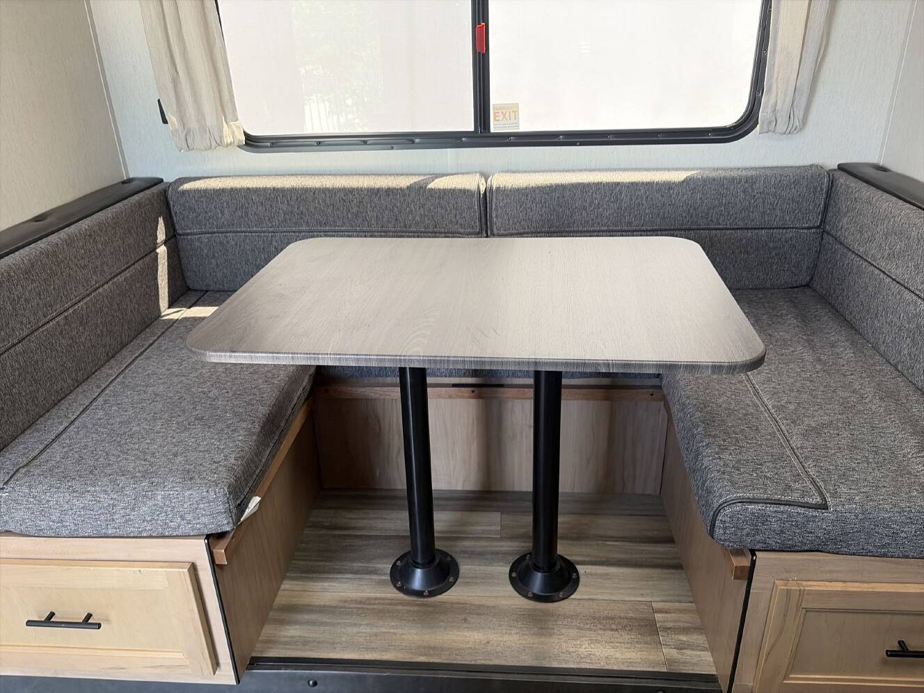A photo of this 2023 Forest River GREY WOLF 23MK