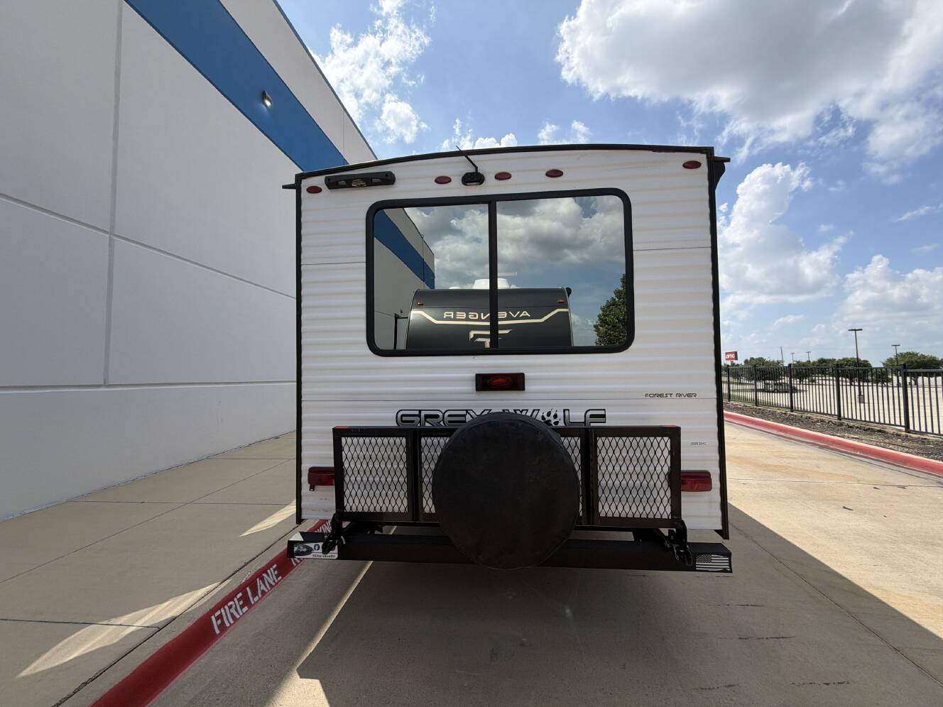 A photo of this 2023 Forest River GREY WOLF 23MK