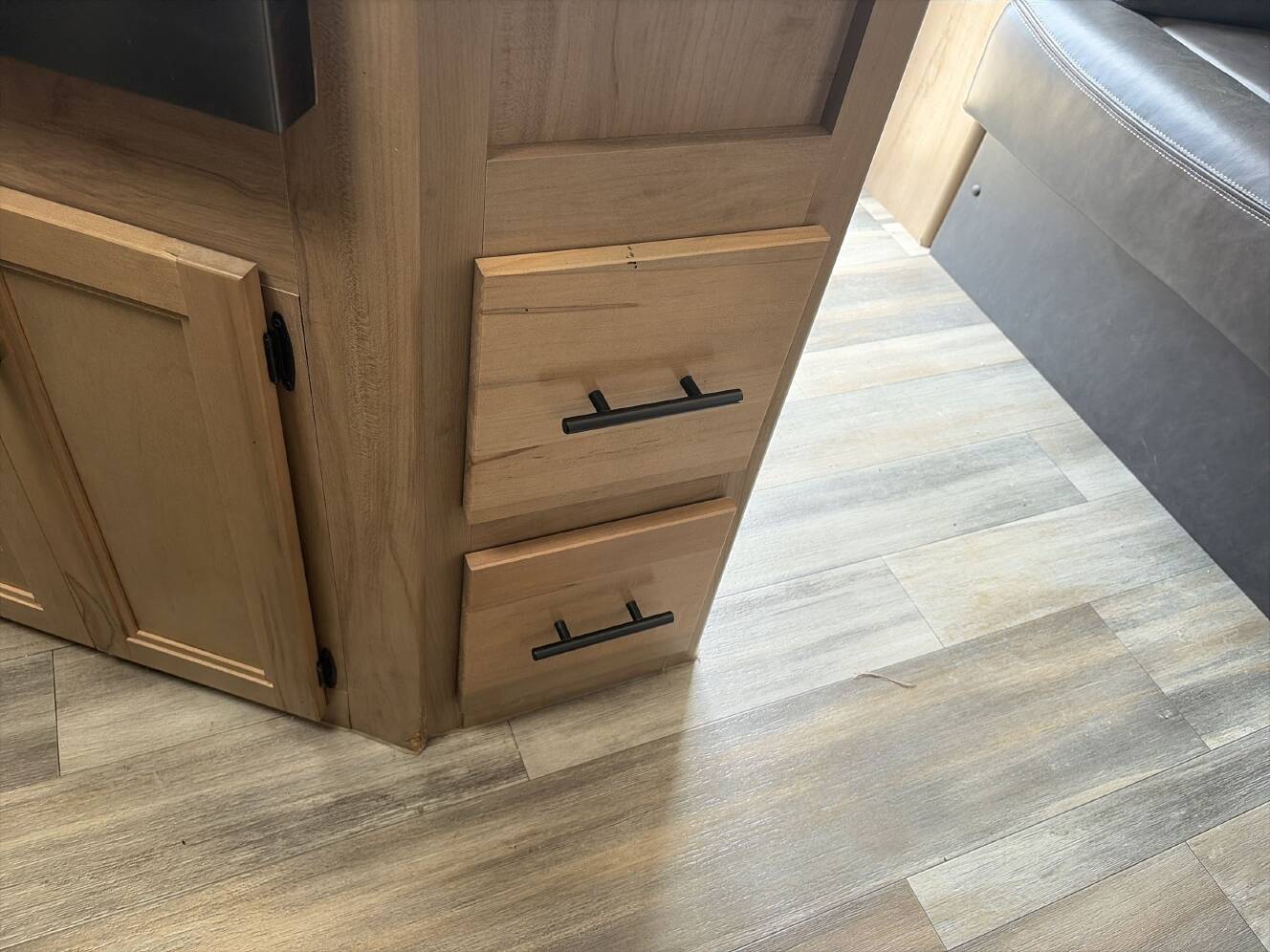 A photo of this 2023 Forest River GREY WOLF 23MK
