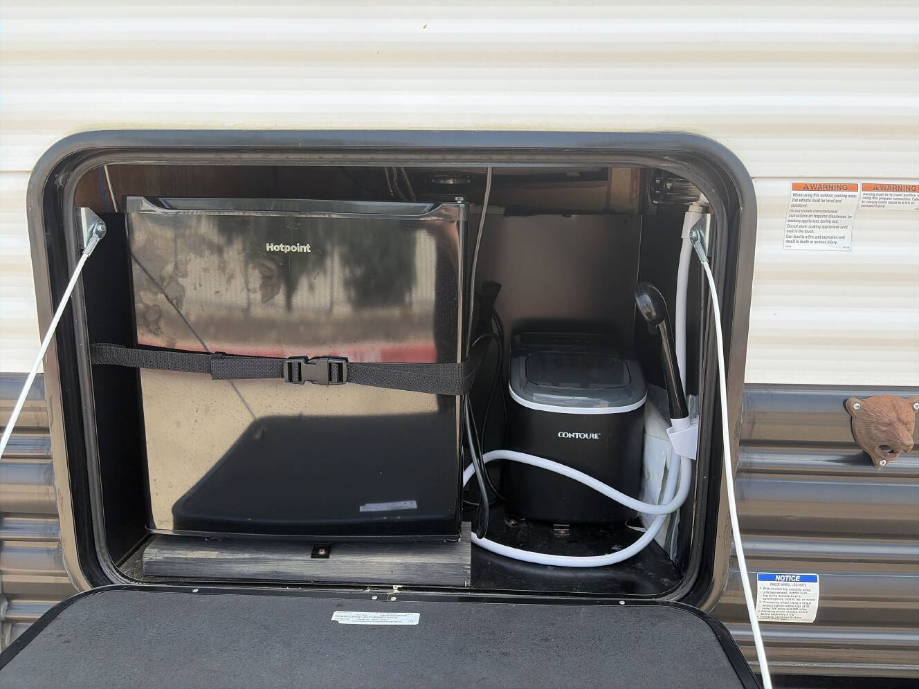 A photo of this 2023 Forest River GREY WOLF 23MK