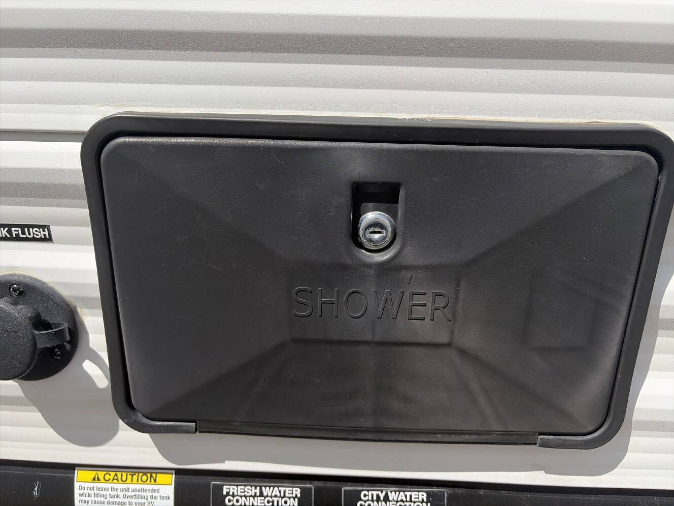 A photo of this 2023 Forest River GREY WOLF 23MK