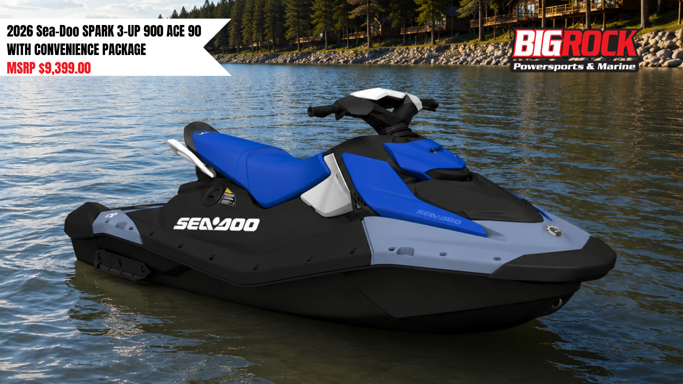 2026 Sea-Doo SPARK 3-UP 900 ACE 90 WITH CONVENIENCE PACKAGE in rocky mount NC