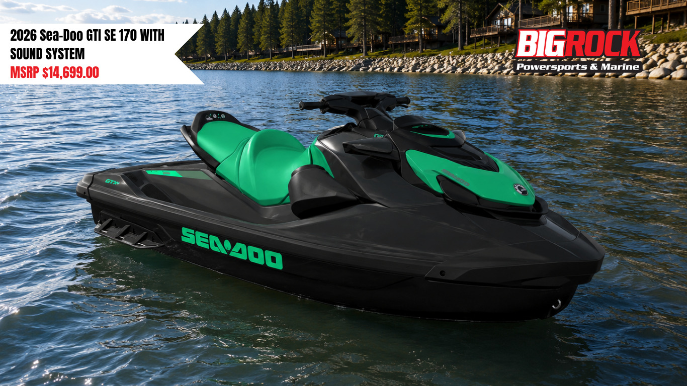 2026 Sea-Doo GTI SE 170 WITH SOUND SYSTEM in rocky mount NC