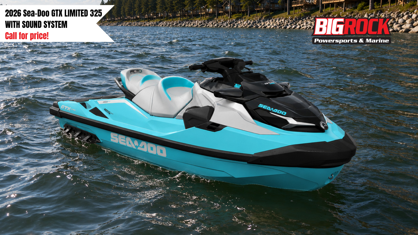 2026 Sea-Doo GTX LIMITED 325 WITH SOUND SYSTEM LIMITED 325 in Rocky Mount, NC