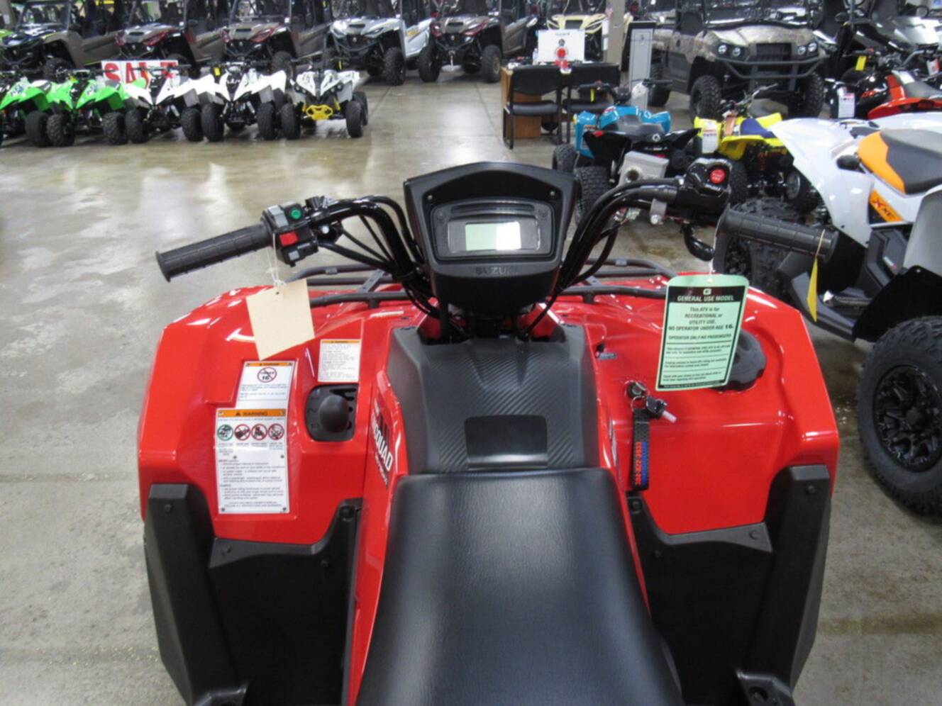 A photo of this 2025 Suzuki KingQuad 750AXi