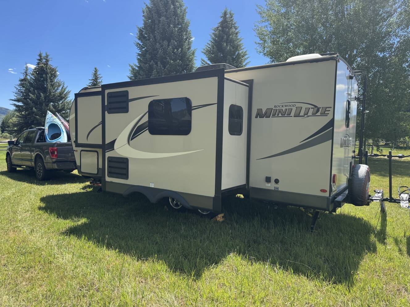 A photo of this 2020 Forest River Flagstaff Mini Lite