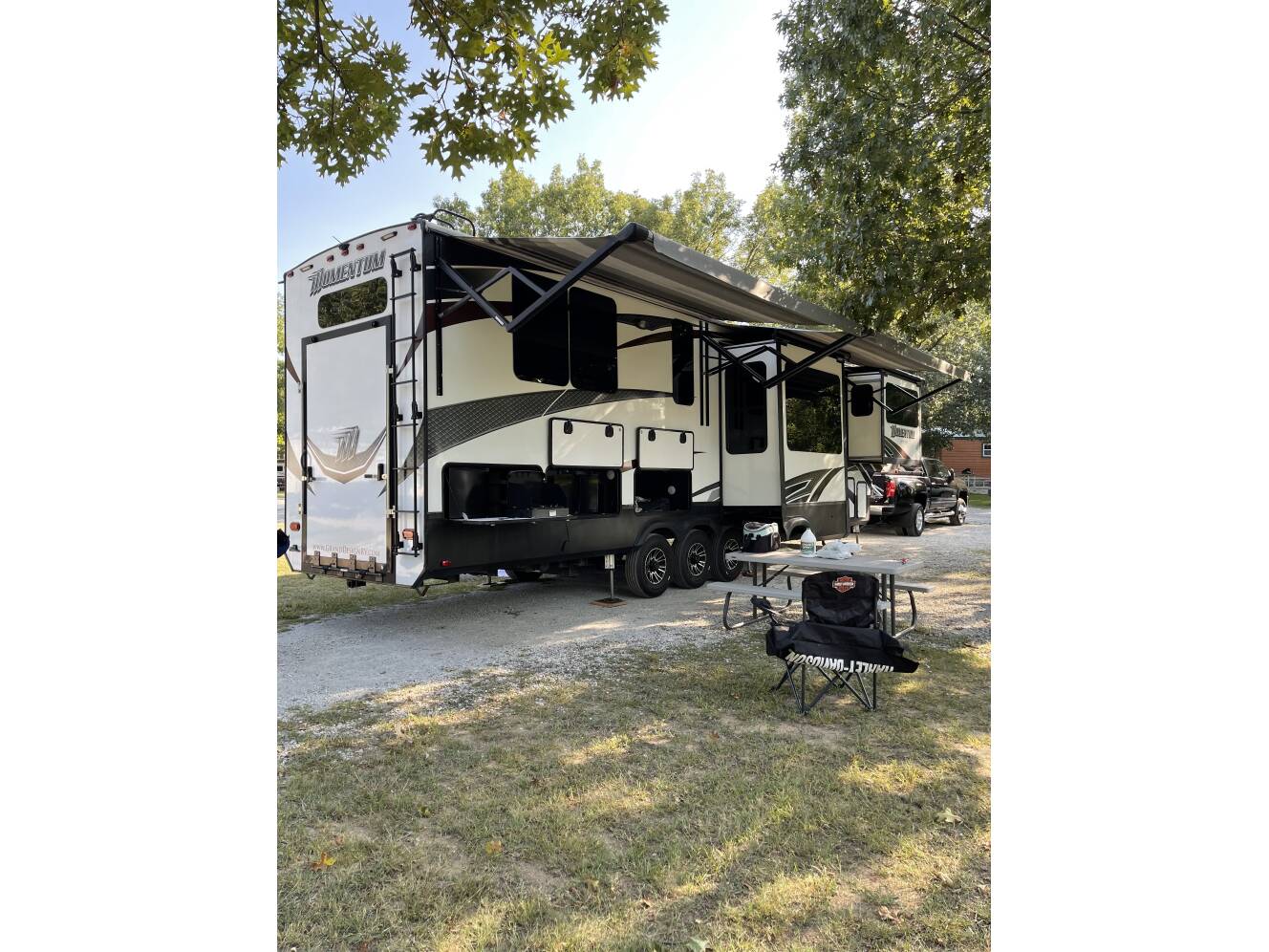 A photo of this 2018 Grand Design MOMENTUM 376TH