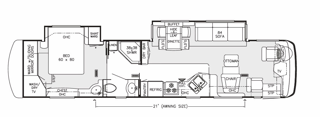 2003 Newmar MOUNTAIN AIRE 4005 in salisbury NC