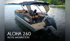 2027 Aloha Paradise 260 Arch Sport Tower Pontoon Boat boat