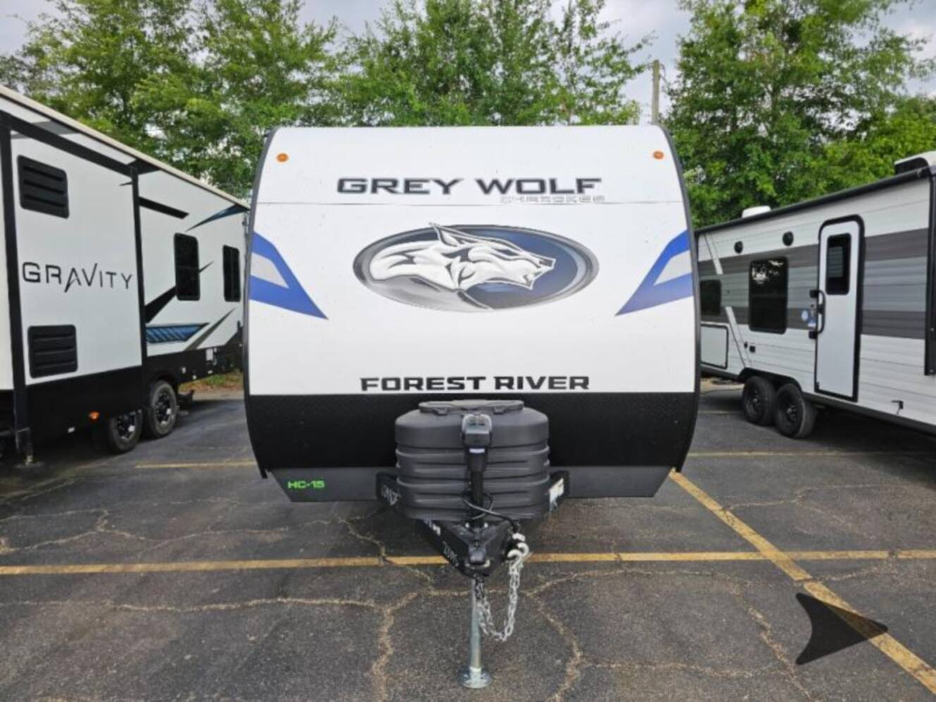 A photo of this 2027 Forest River Rv Cherokee Grey Wolf 23MS